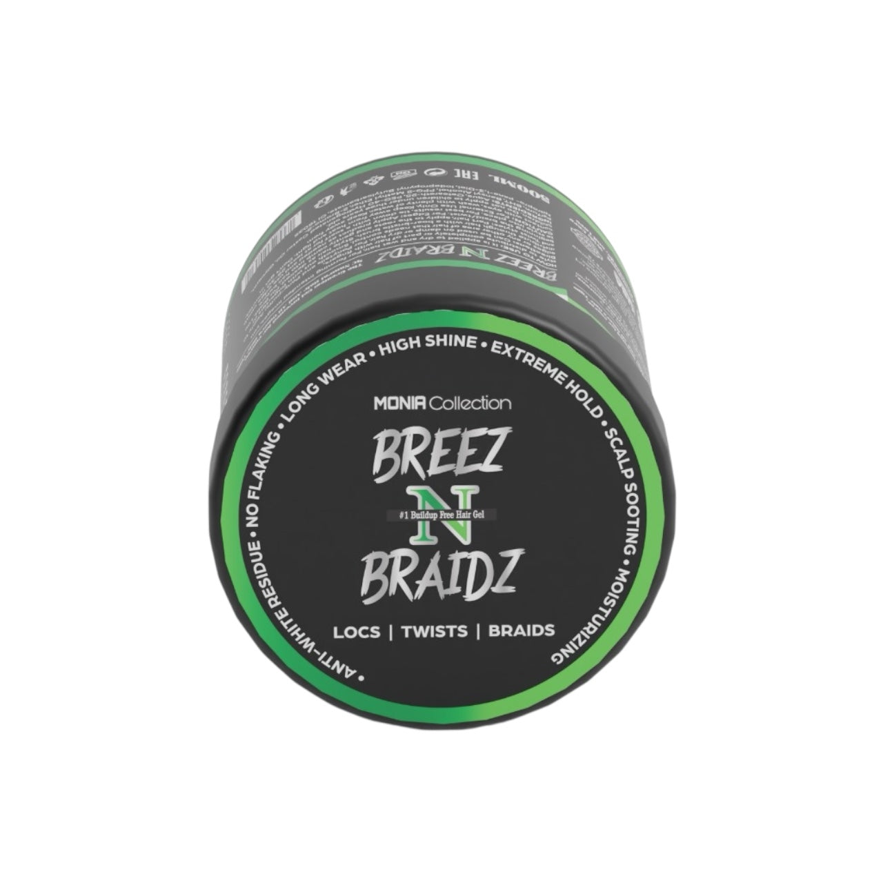 BREEZ N BRAIDZ, Black jar 500ml